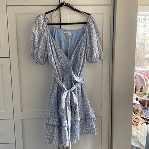 in loom Short Peasant Dress